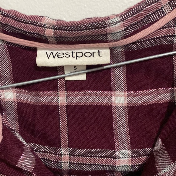 Westport- Purple Flannel- Size S - Picture 2 of 2